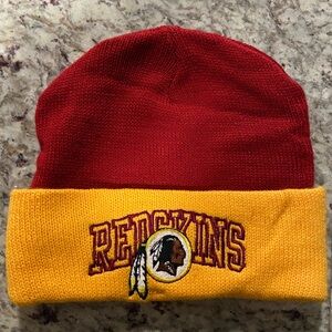Vintage Logo 7 Maroon Washington Redskins Winter Beanie Hat